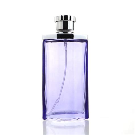 perfume purple square bottle.